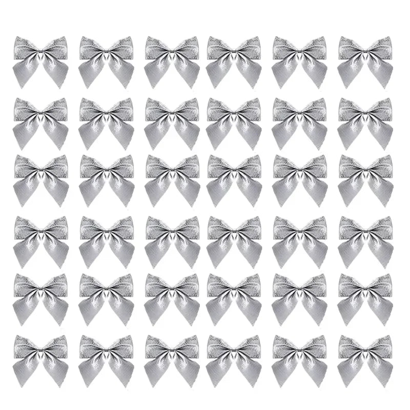 12/24/36pcs Christmas Bow Christmas Decoration