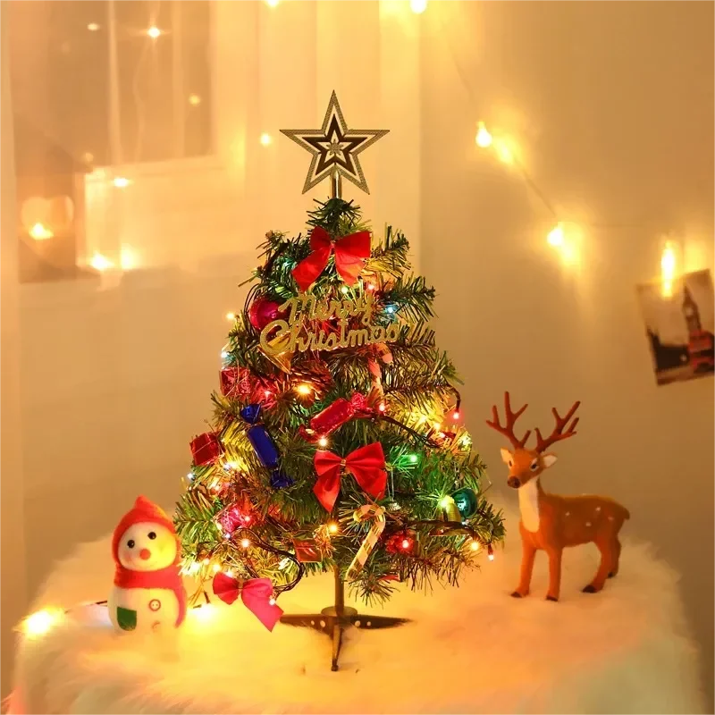 12Pcs 5cm Christmas Decorations Bow Xmas Tree