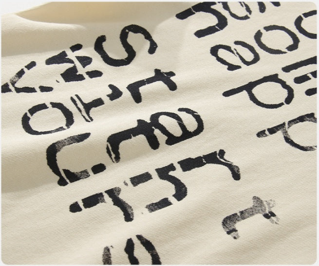 Letter Print Pocket Decorated Jacket Men