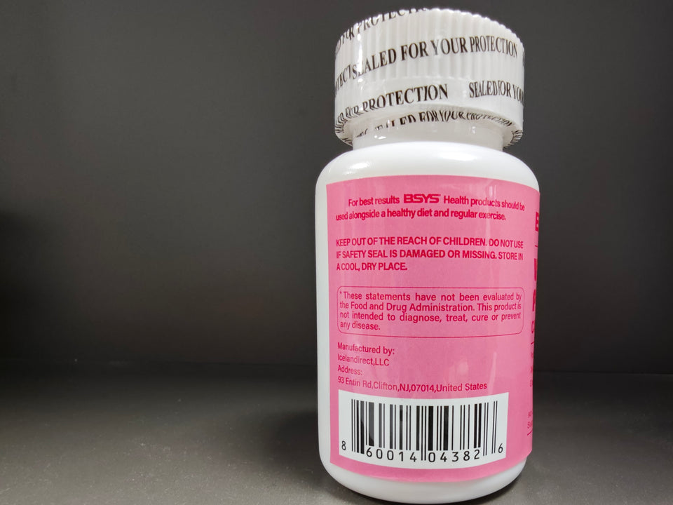 BSYS Vaginal Probiotic Capsules  Vaginal Health Support Formula Yeast Balance  UTI Prevention Aid  Menopausal Wellness Vaginal Dryness Relief Antibiotic Support  Immune Boost