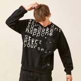 Letter Print Pocket Decorated Jacket Men