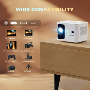 Mini Bluetooth Projector 4K