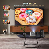 Mini Bluetooth Projector 4K