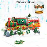 Top Quality New 3D Christmas Greeting Card