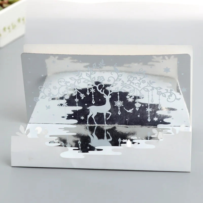 Top Quality New 3D Christmas Greeting Card