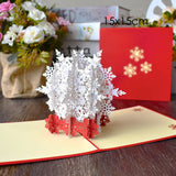 Top Quality New 3D Christmas Greeting Card