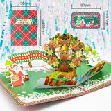 Top Quality New 3D Christmas Greeting Card