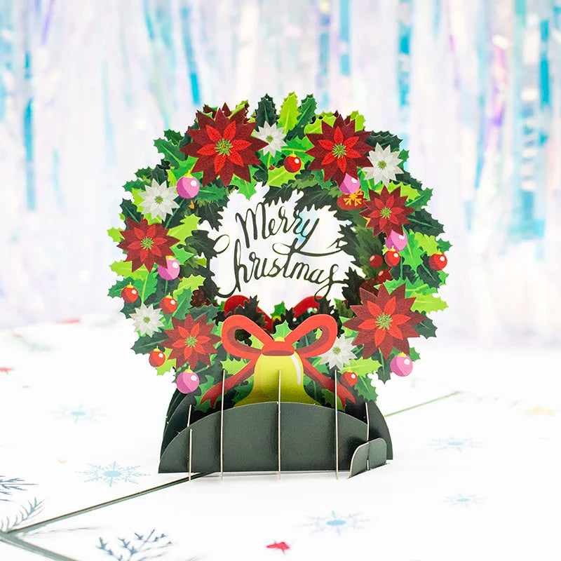 Top Quality New 3D Christmas Greeting Card