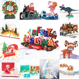 Top Quality New 3D Christmas Greeting Card