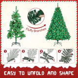 Classic Pine Tree 7FT/8FT Pre-Artificial Christmas Tree