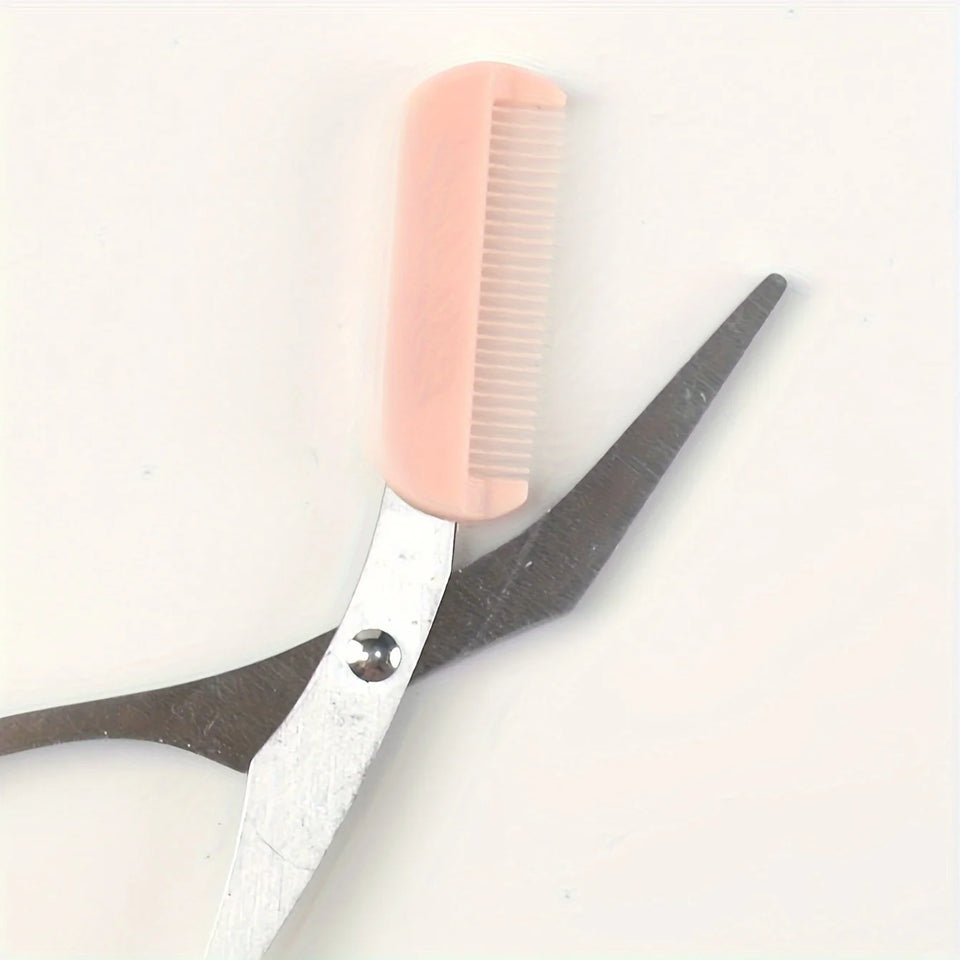 Eyebrow trimming scissors