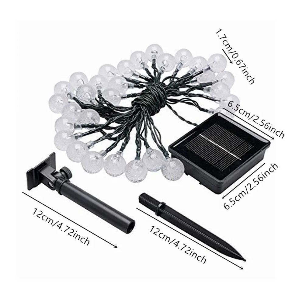 LED String Light Solar Fairy Lights