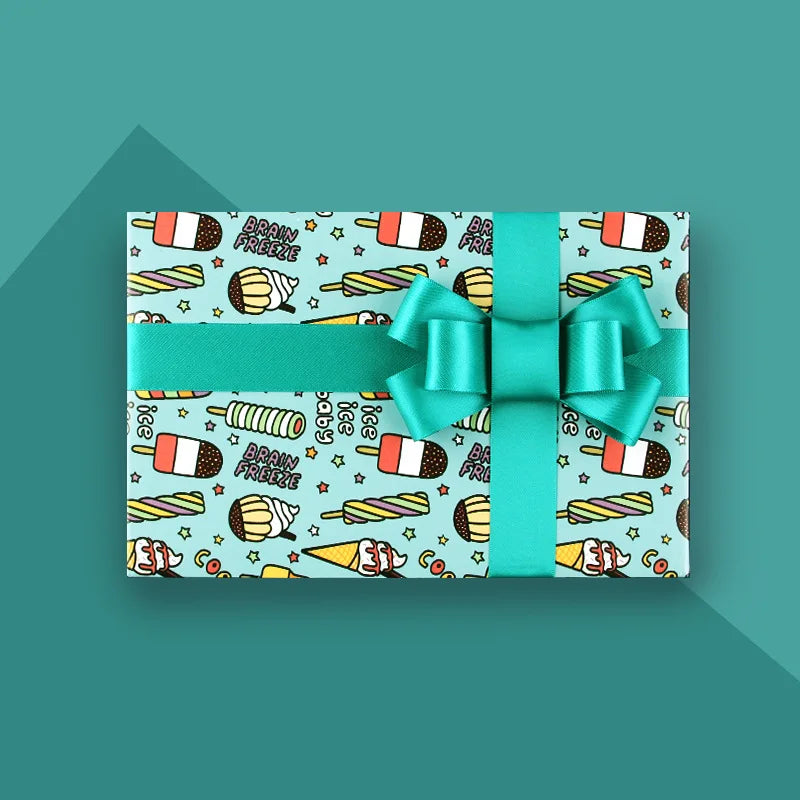 Fold 50*70cm DIY Gift Wrapping Paper