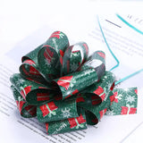 New 12PCS Christmas Pull String Bows