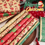 Christmas Kraft Wrapping Paper