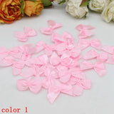 50/100pcs Satin Ribbon Bows