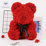 Romantic Rose Bear Eternal Flower Valentine's Day Gift