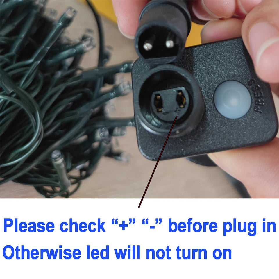 110V 220V Decorative String 50M 100M Led Fairy Lights