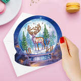 4/6/8/12PCS New 2025 Diamond Painting Greeting Cards