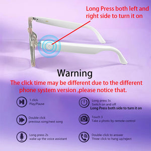 Smart Bluetooth Music Glasses