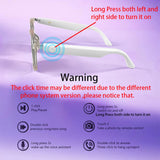 Smart Bluetooth Music Glasses