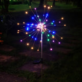 Solar LED Firework Fairy Lights Outdoor