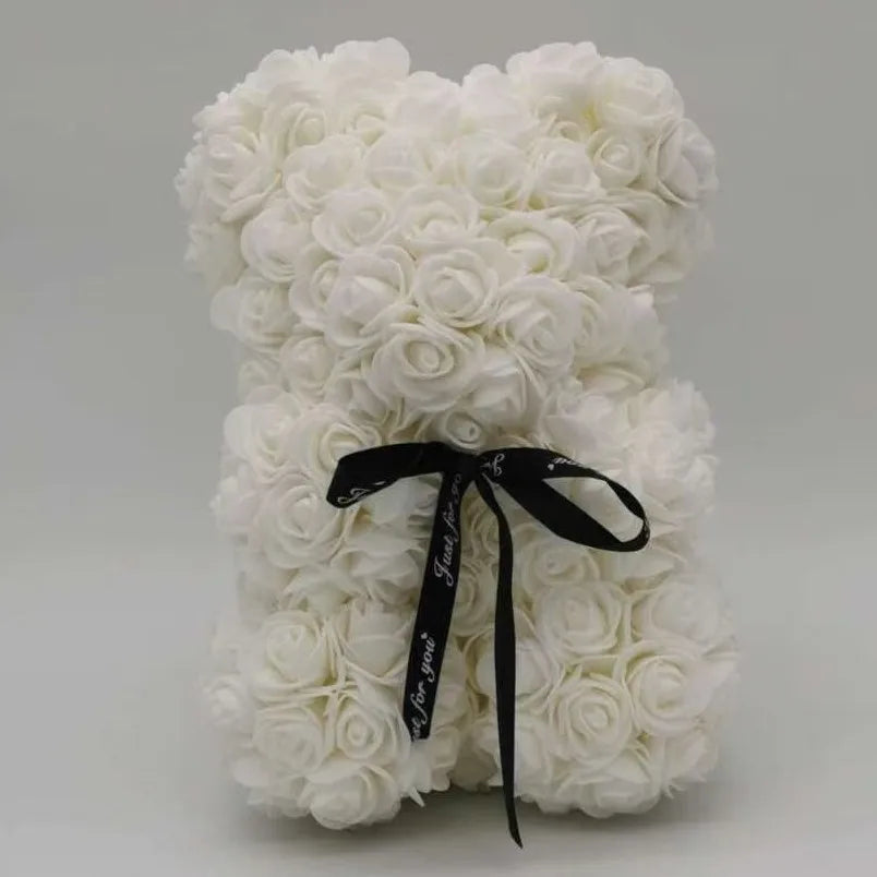 Romantic Rose Bear Eternal Flower Valentine's Day Gift
