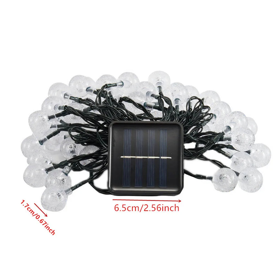LED String Light Solar Fairy Lights