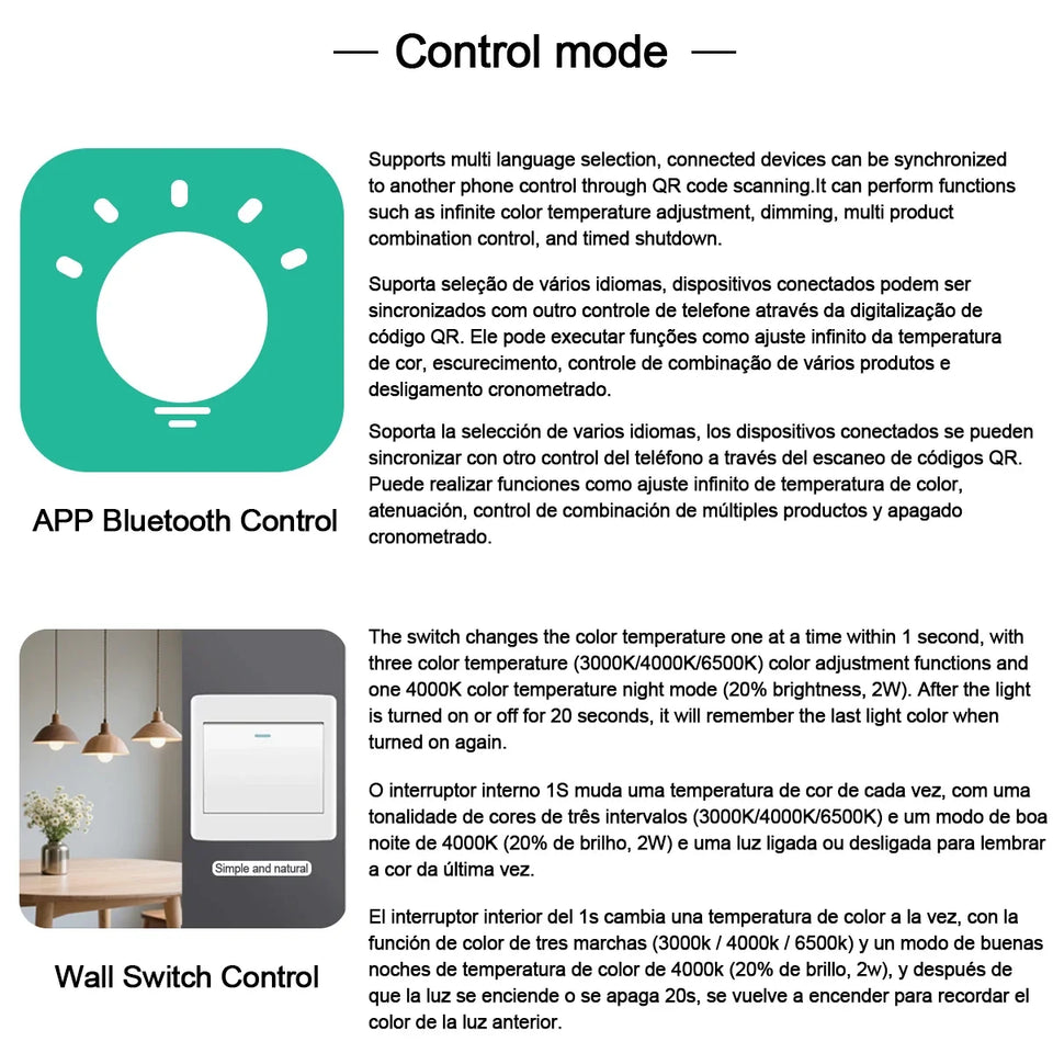 LED Bulb Smart light Lamps