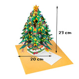 Top Quality New 3D Christmas Greeting Card
