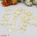 50/100pcs Satin Ribbon Bows