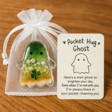 1-3PCS Pockets Hug Ghost Keepsake with Positive Cards