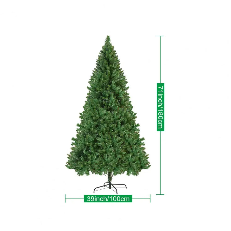 180cm Artificial Christmas Tree, Christmas Holiday Pencil Tree