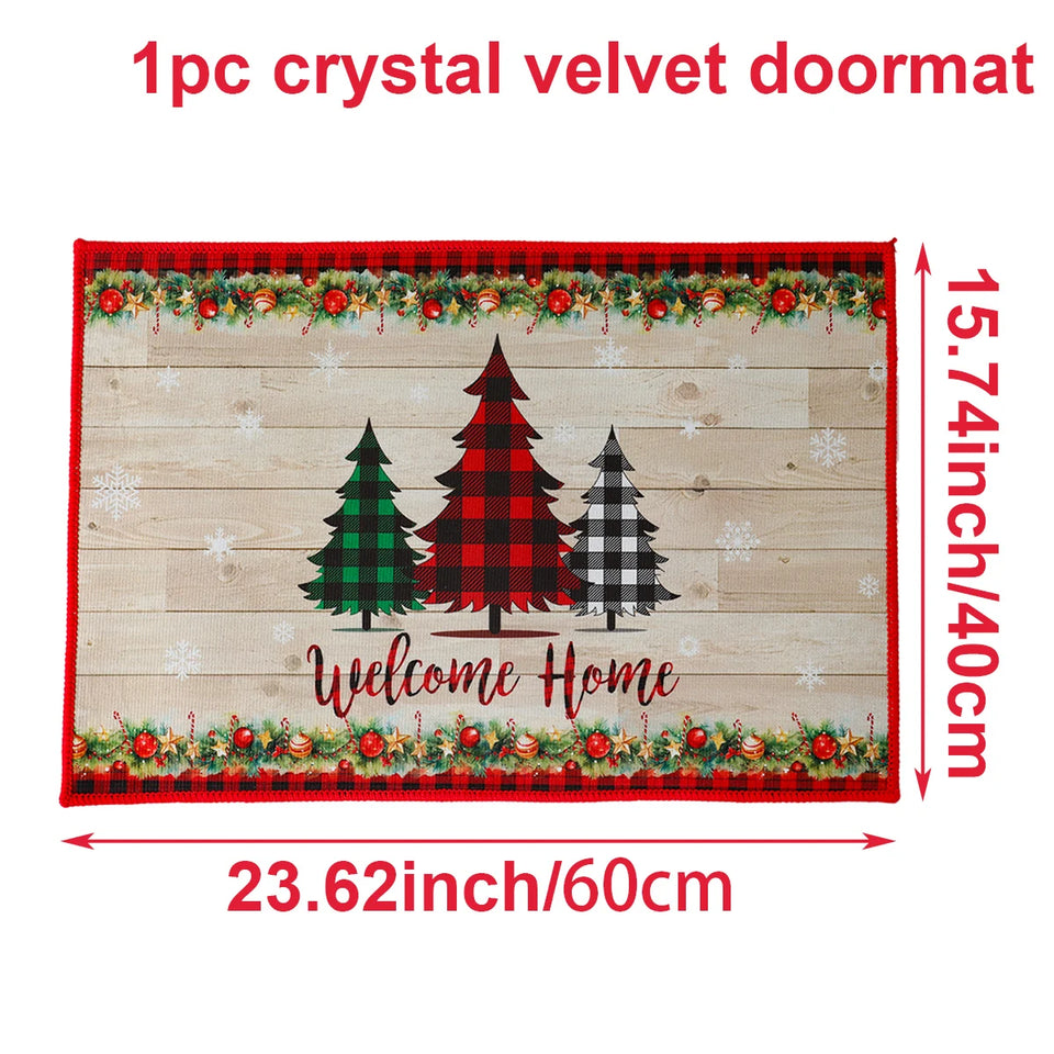 Christmas Door Mat