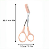 Eyebrow trimming scissors