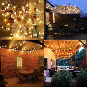 Battery Power Ball LED String Lights