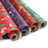 10m/roll Kraft Christmas Wrapping Paper