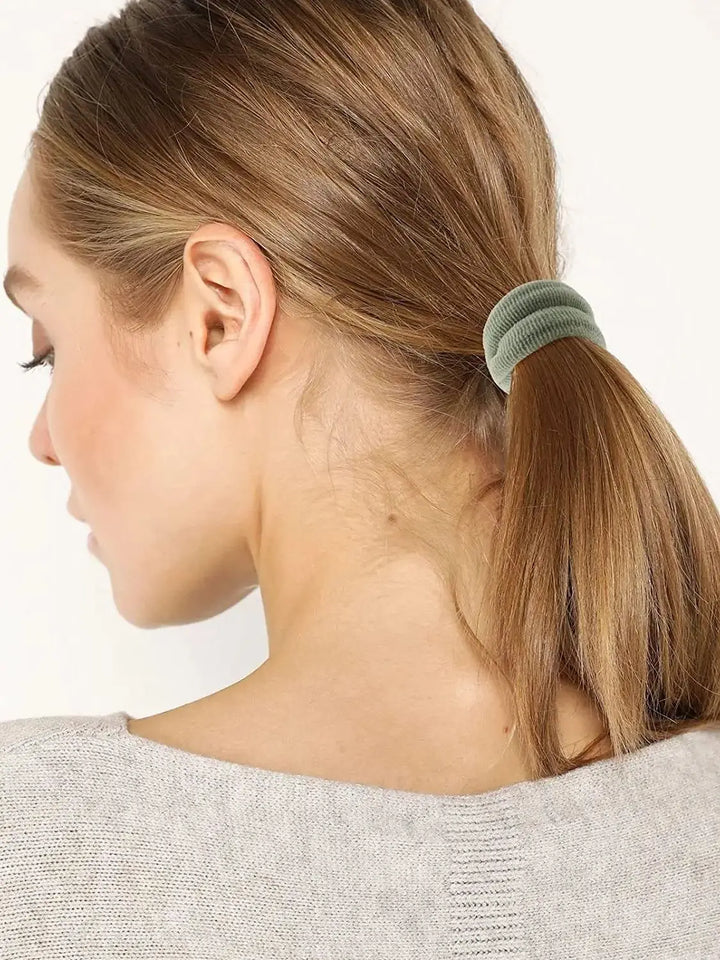 20/50/100pcs Four seasons Elastic Hair Scrunchie