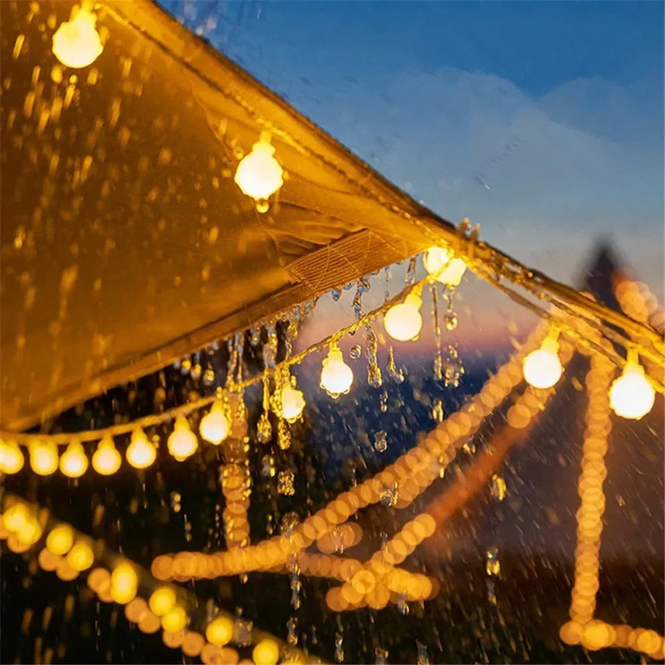 Battery Power Ball LED String Lights