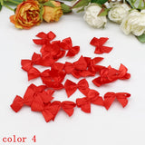 50/100pcs Satin Ribbon Bows