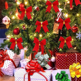 12/24/36pcs Christmas Bow Christmas Decoration