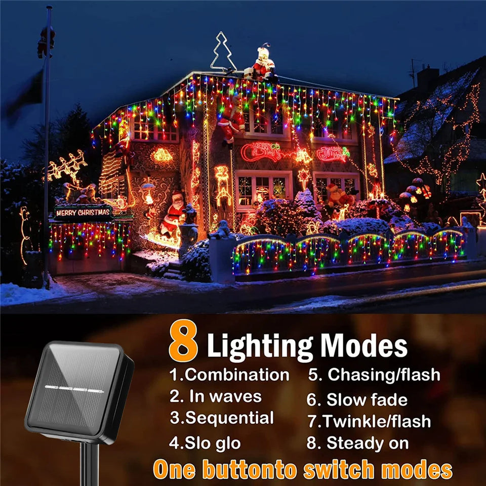 2025 Christmas Decorations Lights Solar