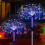 Solar LED Firework Fairy Lights Outdoor