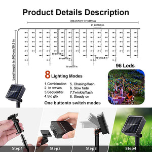 2025 Christmas Decorations Lights Solar