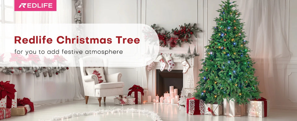 Redlife 7.5 ft Artificial Christmas Tree Christmas Tree