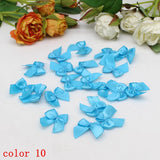 50/100pcs Satin Ribbon Bows