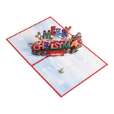 Top Quality New 3D Christmas Greeting Card
