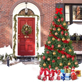 180cm Artificial Christmas Tree, Christmas Holiday Pencil Tree