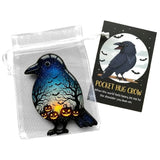 1-3PCS Pockets Hug Ghost Keepsake with Positive Cards