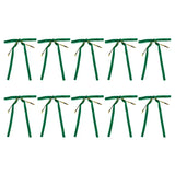 10/20PCS Velvet Bows Christmas Tree